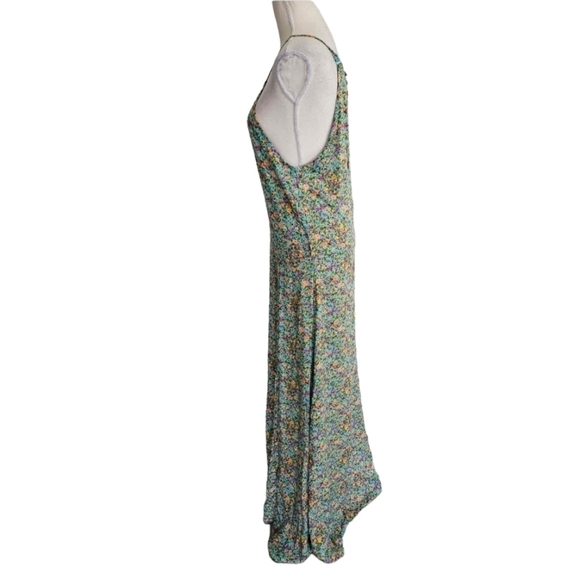 Silk & Salt Floral Halter Split Maxi Dress - Picture 9 of 15
